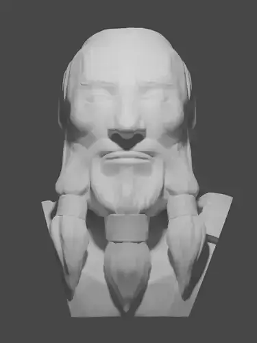 Dwarf bust of lord of rings