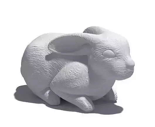 White Rabbit Statue