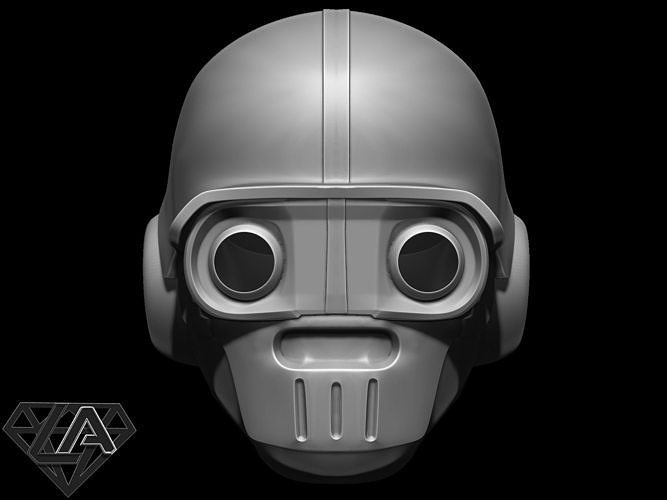 Fortnite Ghost custom helmet 3D print model