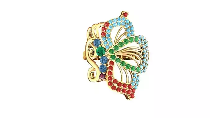 Art Ring Jewelry Gold 