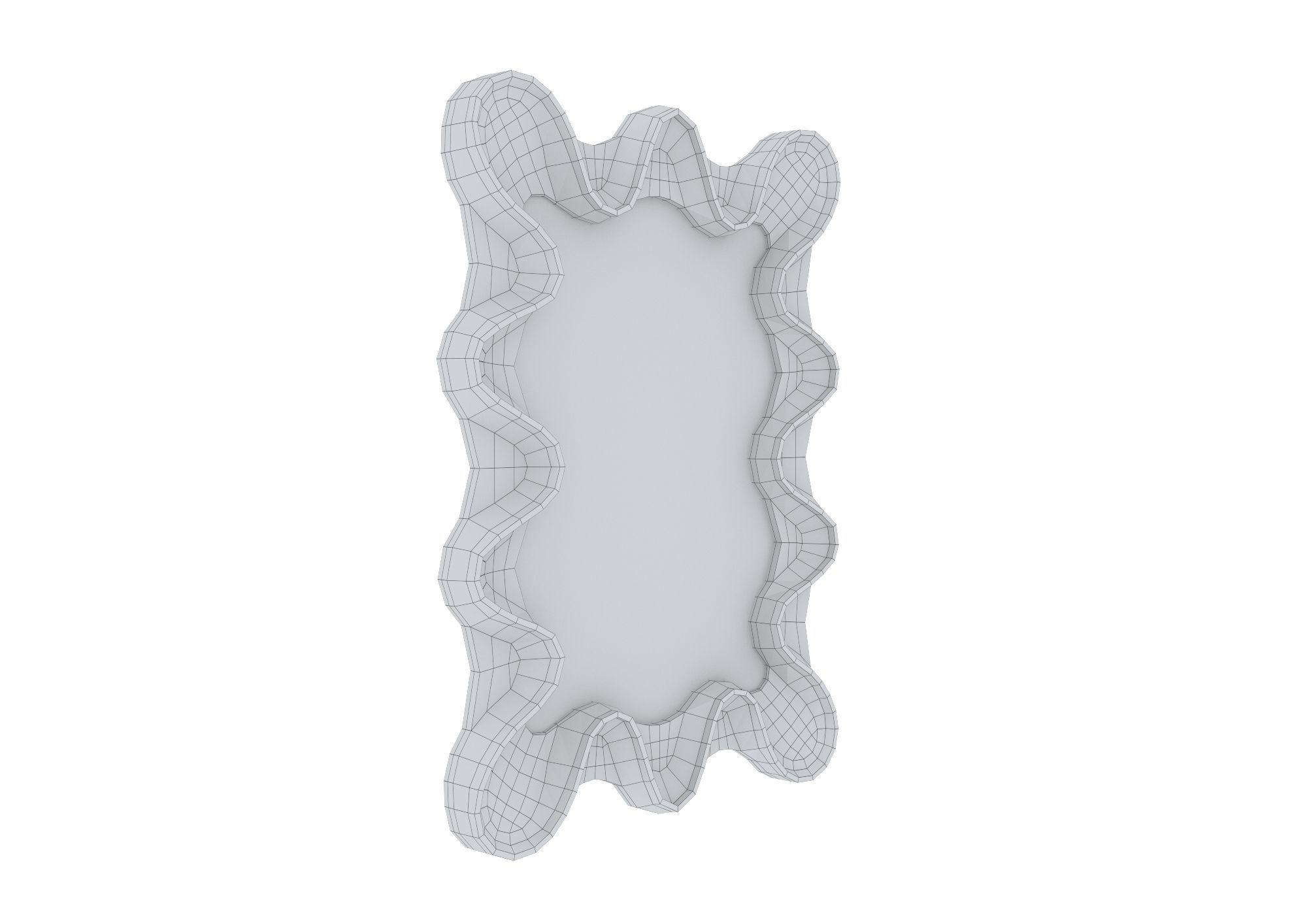 Mirror Dupen PU173 3D model 3D model_7