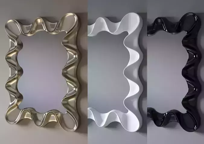 Mirror Dupen PU173 3D model 3D model