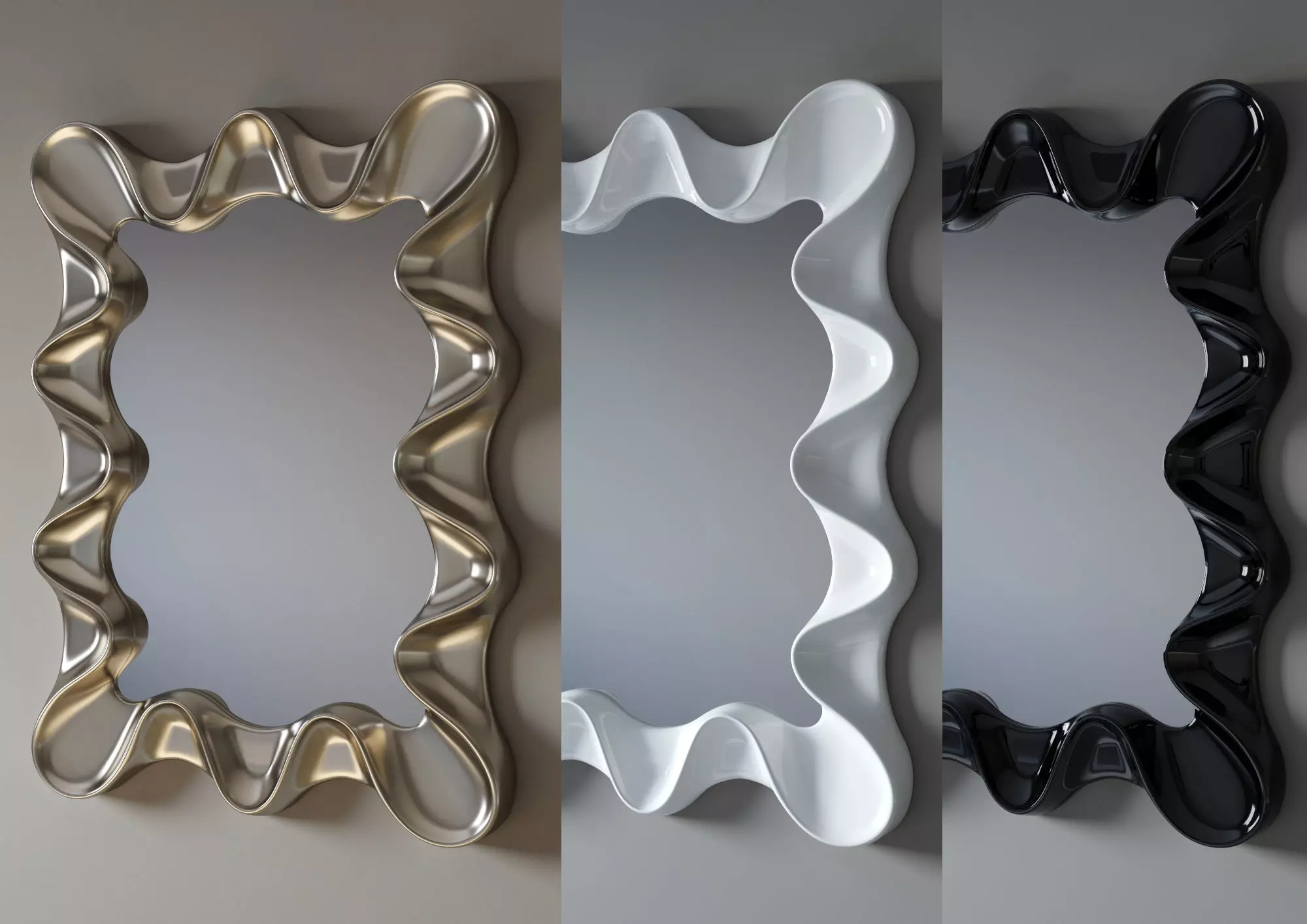 Mirror Dupen PU173 3D model 3D model_0