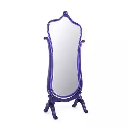 Cheval Purple Mirror 3D model
