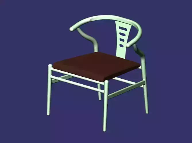 Armchair chair 3D print model