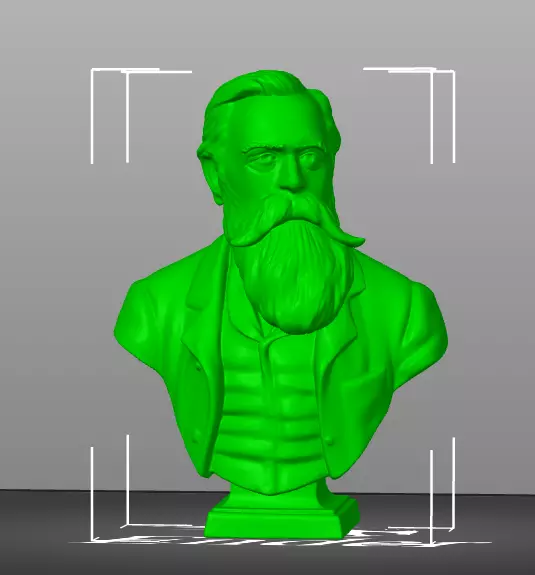 Friedrich Engels 3D print model_20