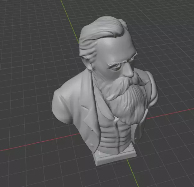 Friedrich Engels 3D print model_8