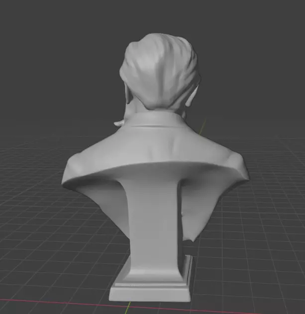Friedrich Engels 3D print model_3