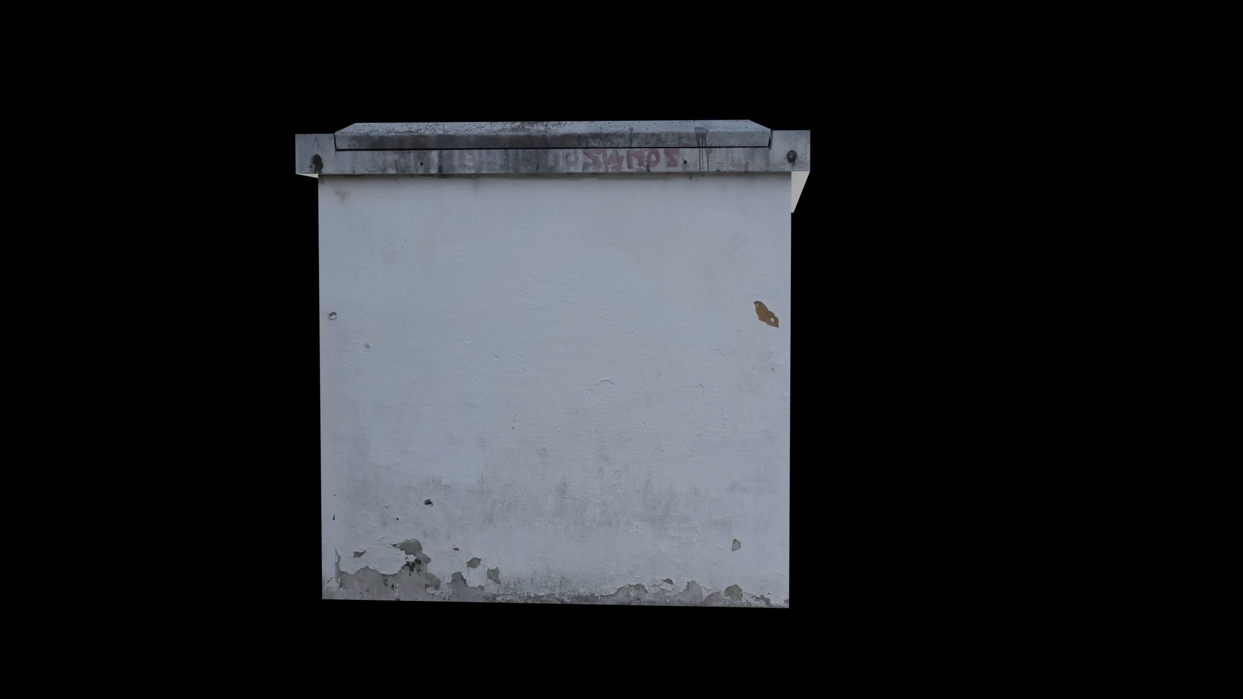 Power Generator PBR LowPoly Low-poly 3D model_7