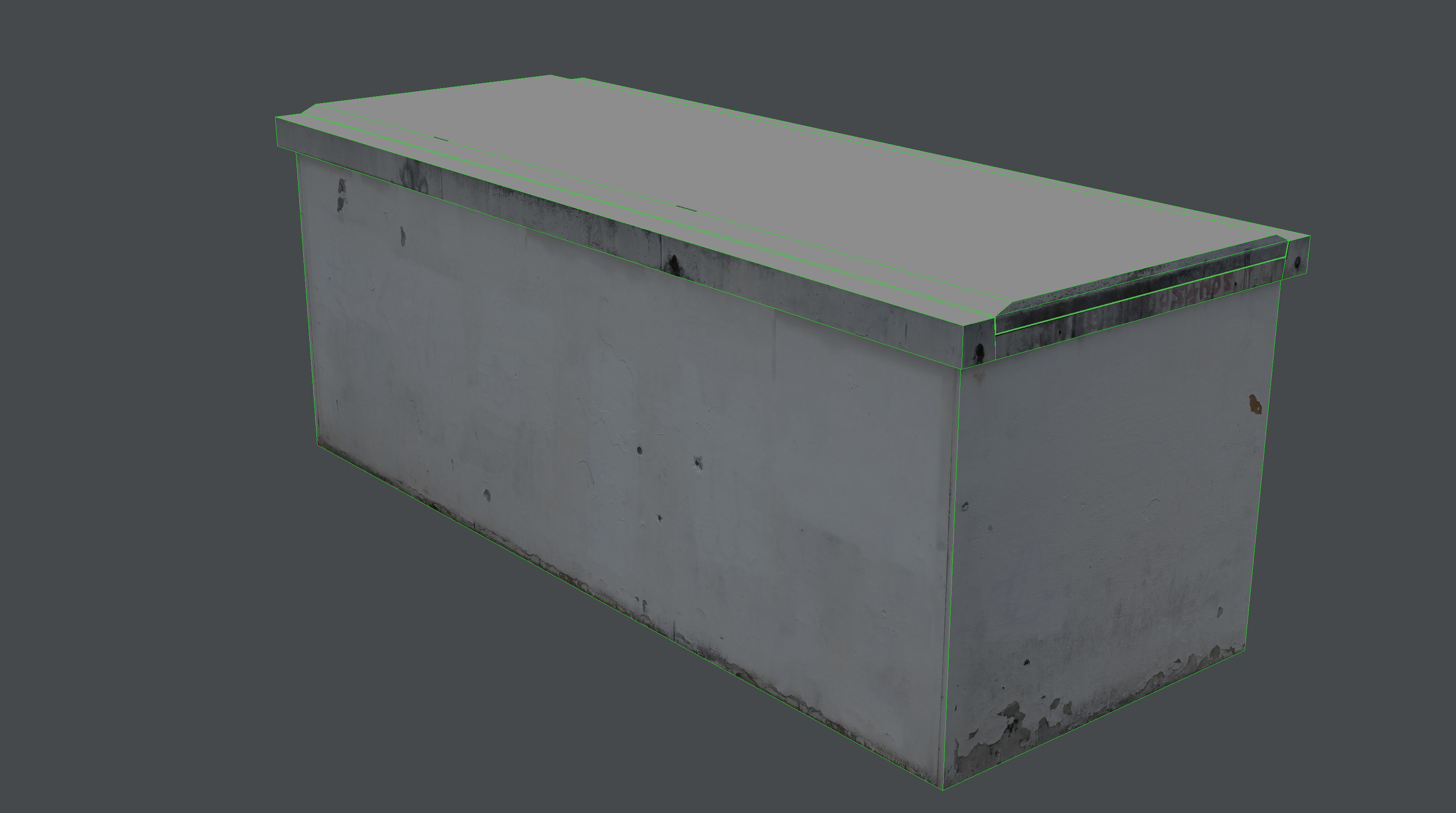 Power Generator PBR LowPoly Low-poly 3D model_22