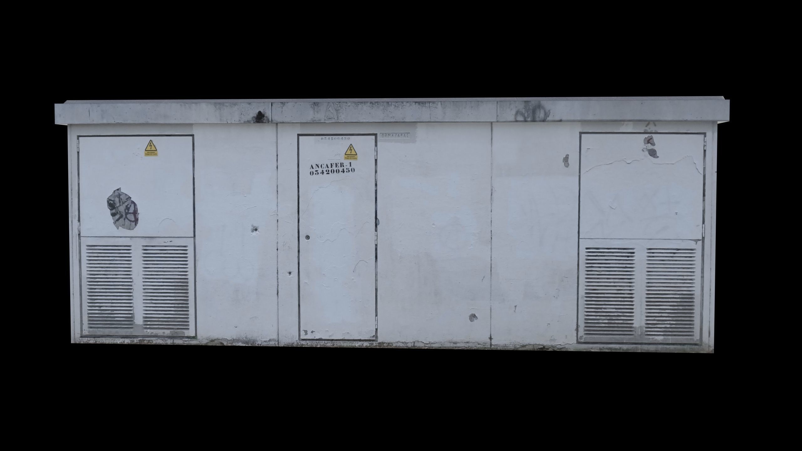 Power Generator PBR LowPoly Low-poly 3D model_1