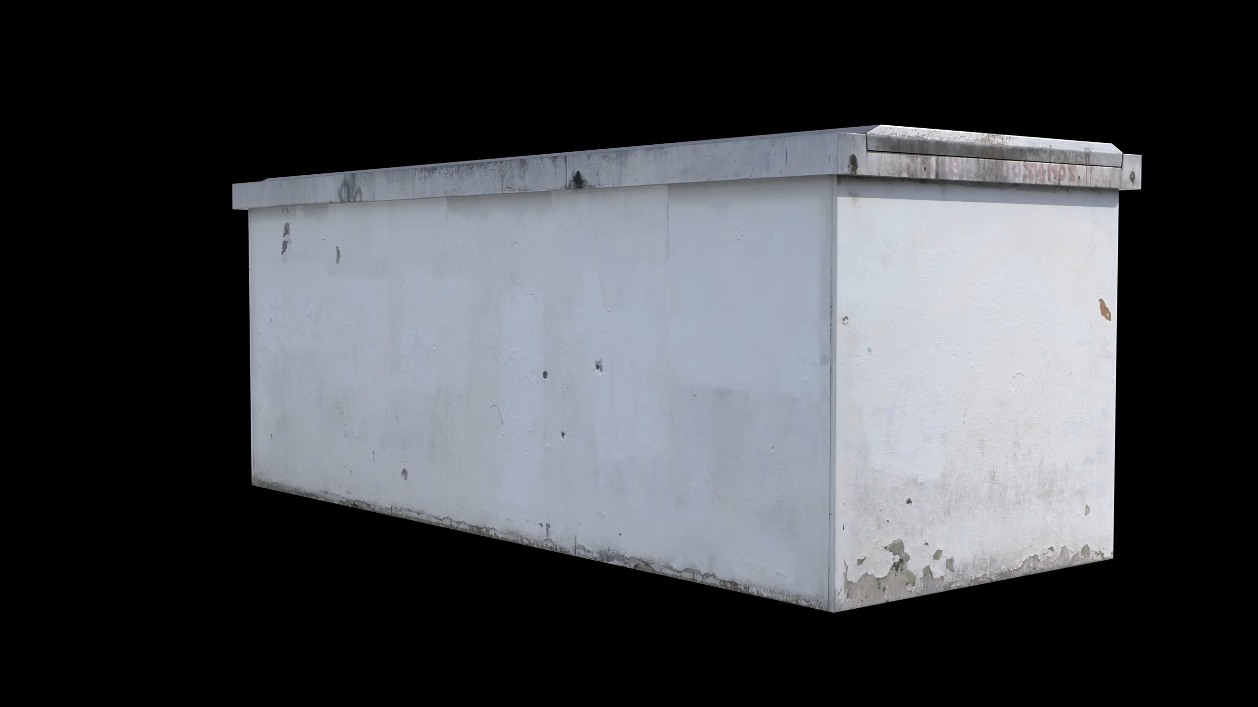 Power Generator PBR LowPoly Low-poly 3D model_6