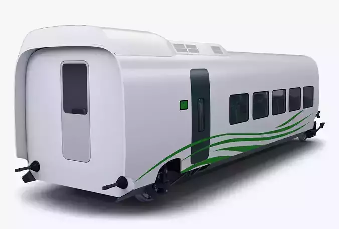 High Speed Railway Passenger Car v 1