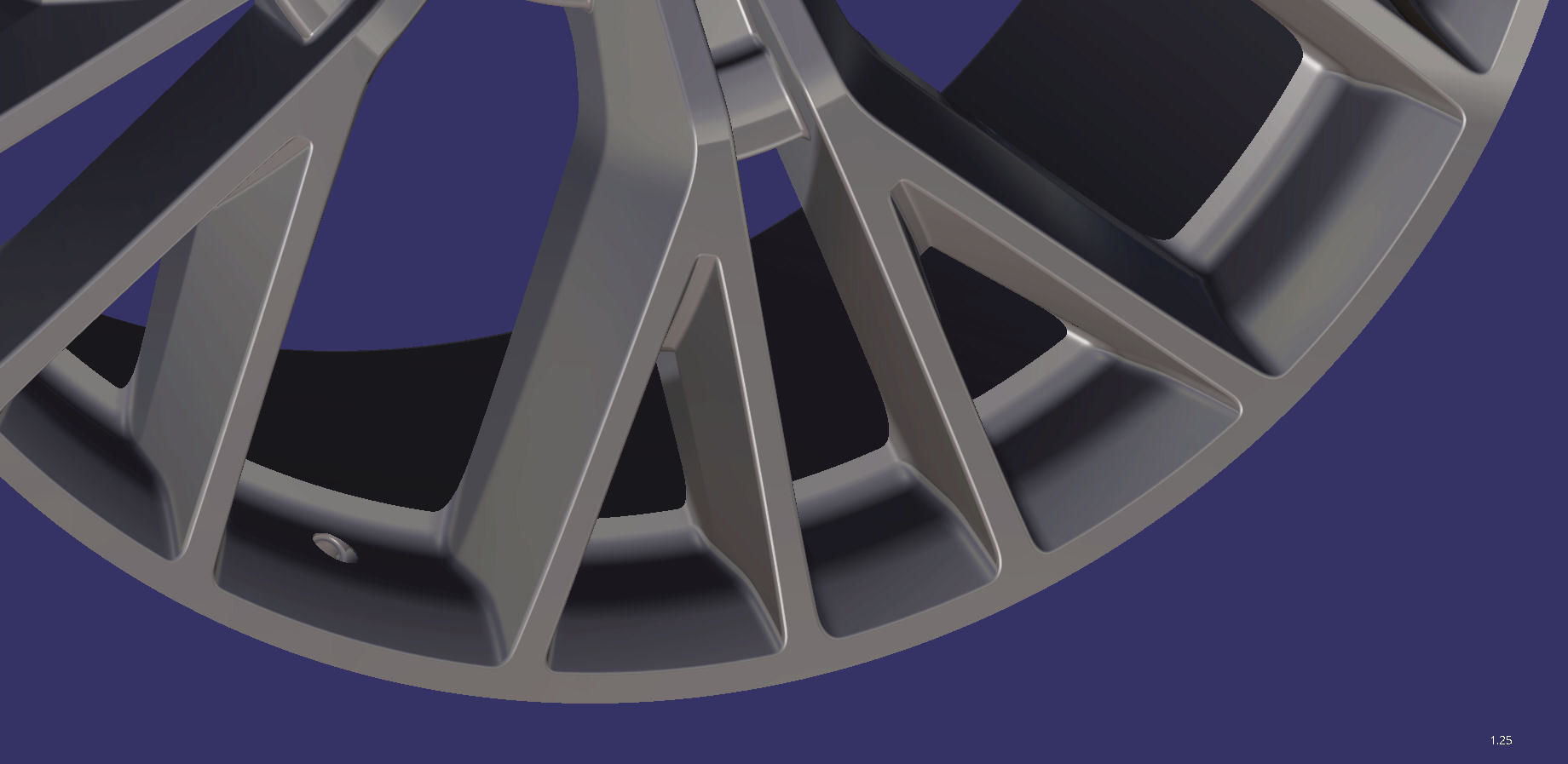 Wheel 20 inch Audi A7 3D print model_10