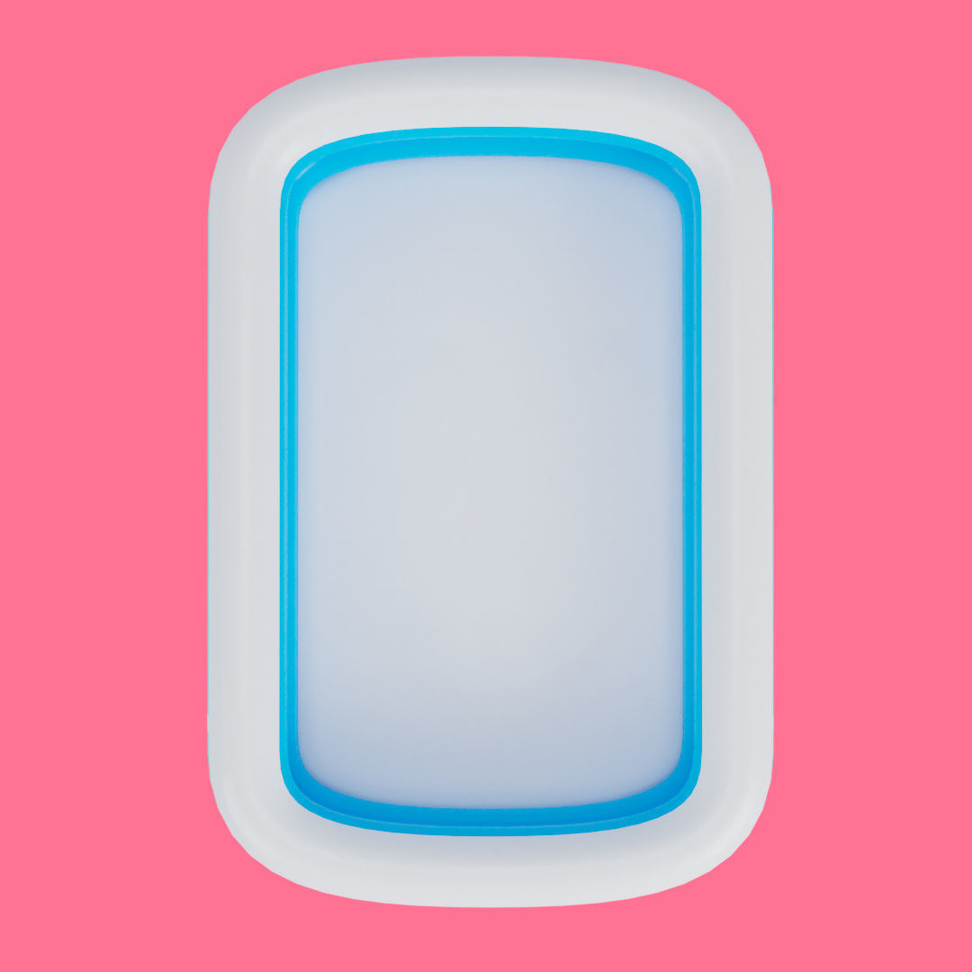 Square Inflatable Swimming Pool Low-poly 3D model_5