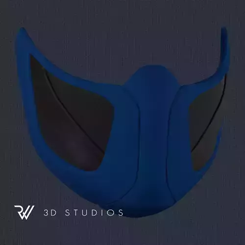 MK11 Sub-Zero Mask V7 - STL File