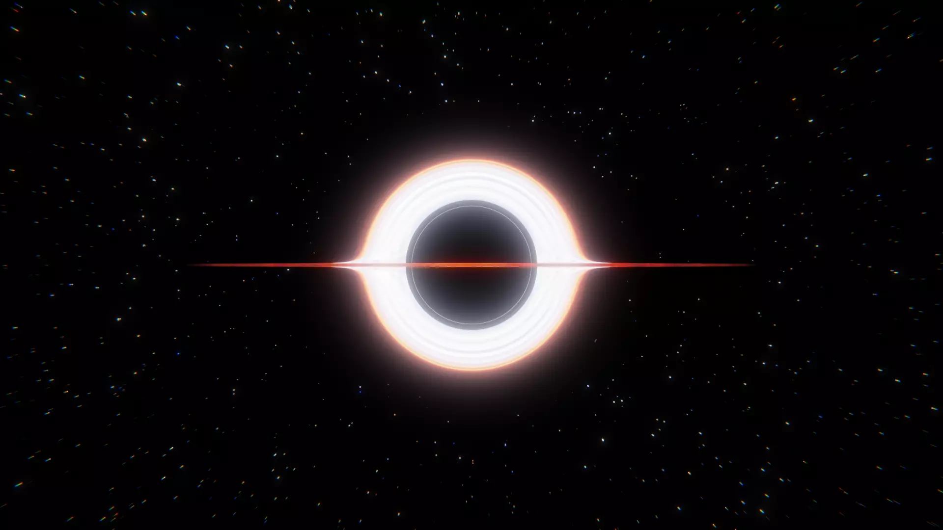 Black Hole Low-poly 3D model