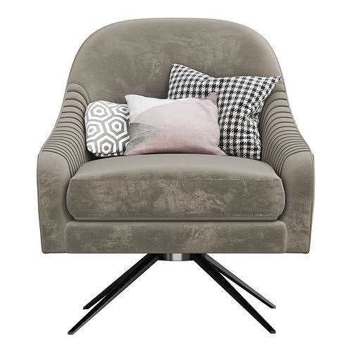 Swivel Chairs 3D model 5