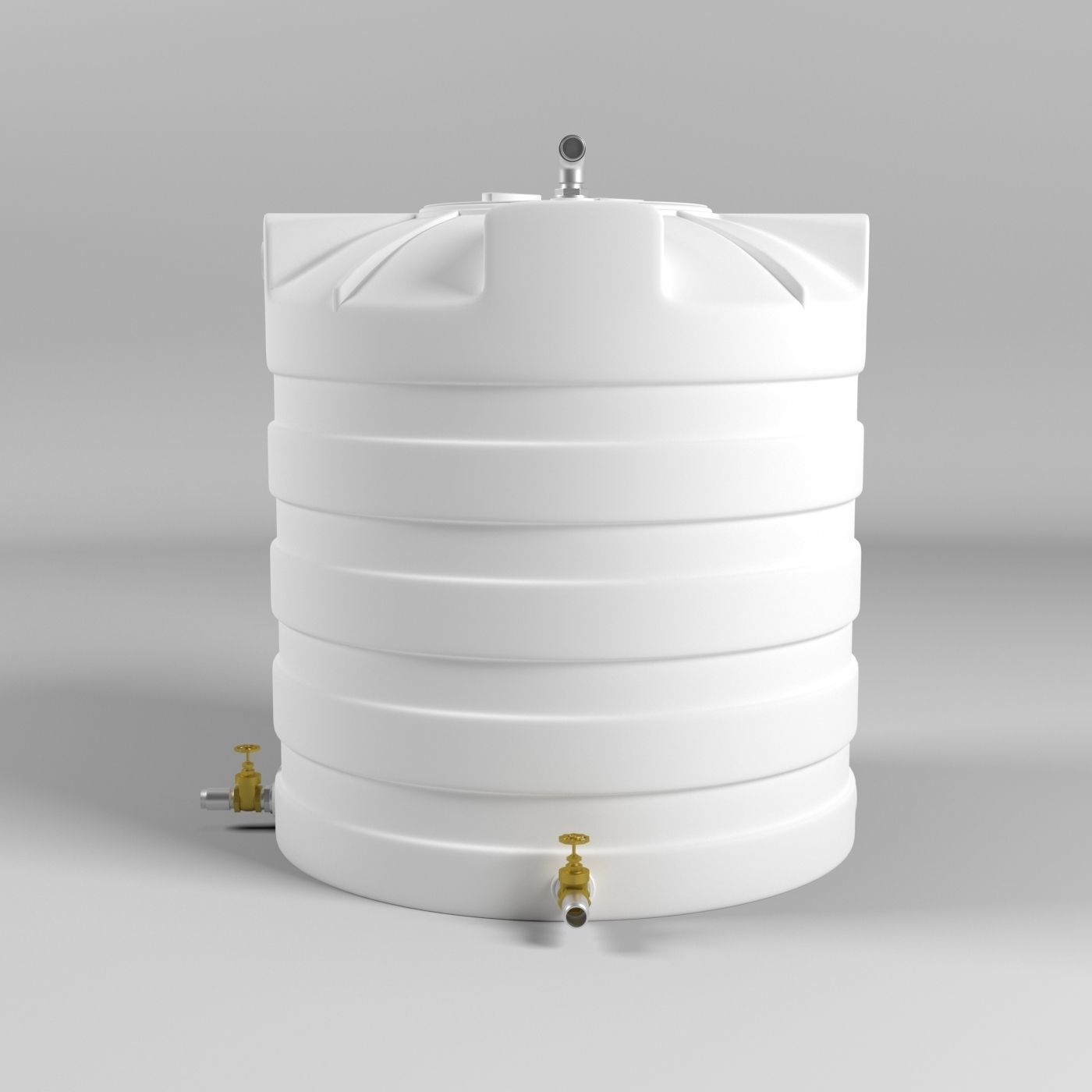 Water Tank 3D model 3D model_3