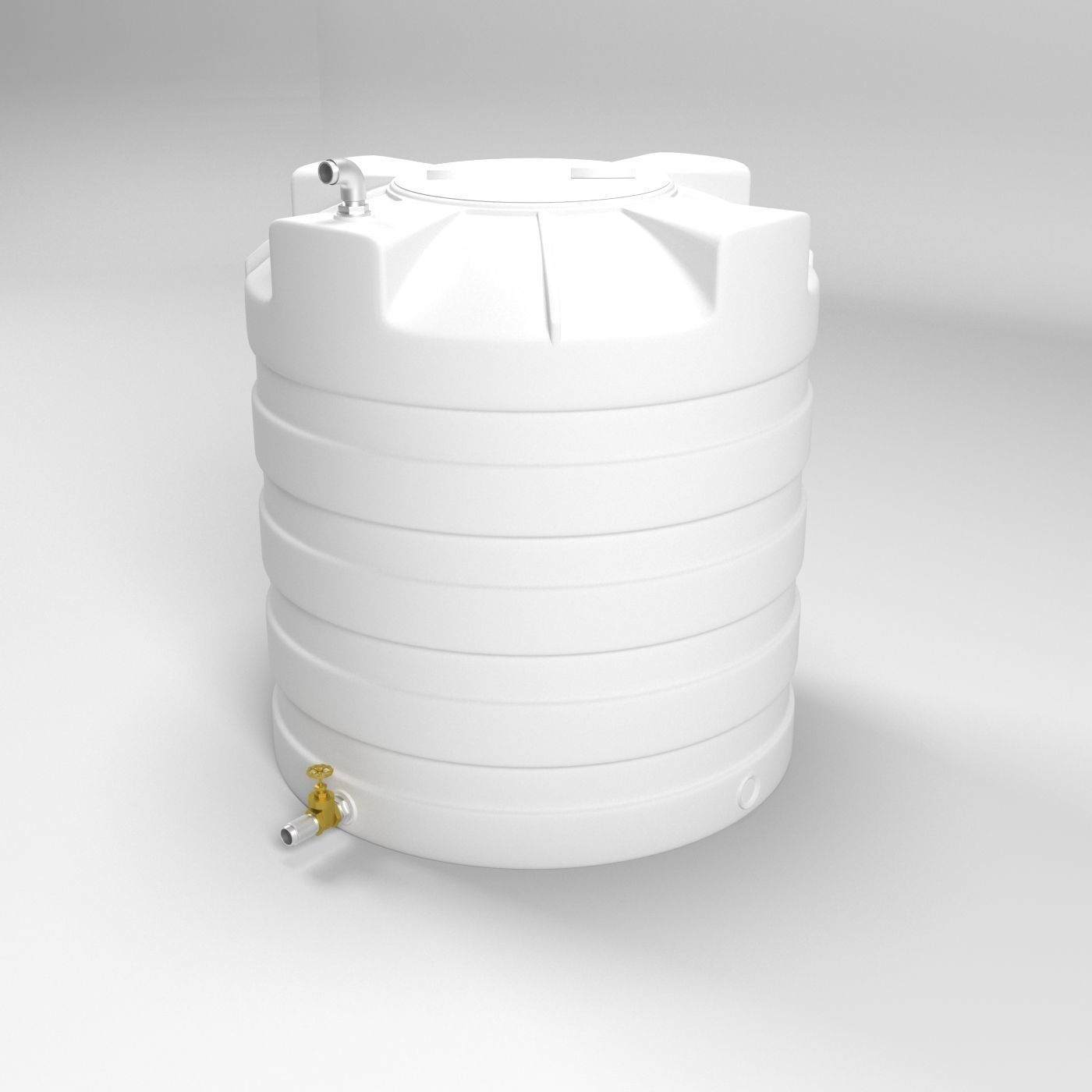 Water Tank 3D model 3D model_4
