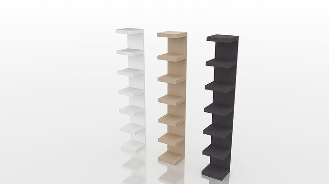Ikea LACK bookcase Free 3D model