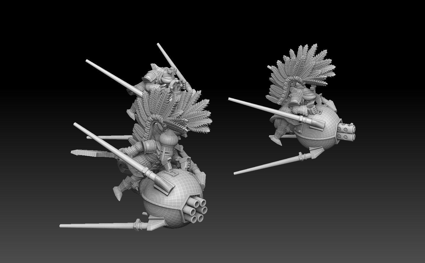 Tekno- Streltsy Sputnik Hussars 3D print model_1