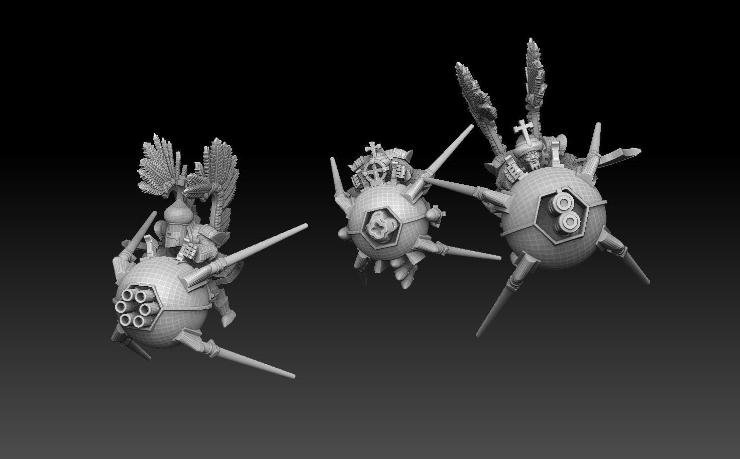 Tekno- Streltsy Sputnik Hussars 3D print model_4