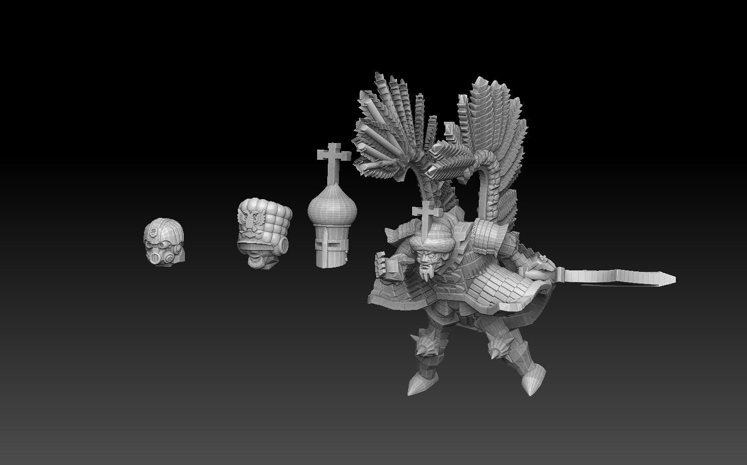 Tekno- Streltsy Sputnik Hussars 3D print model_2