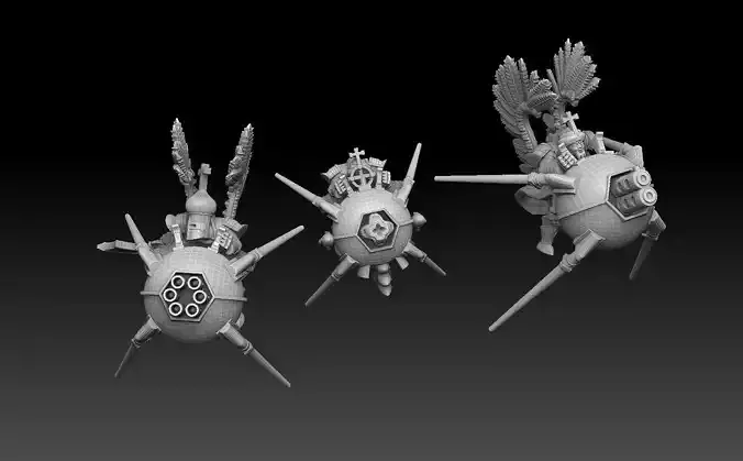 Tekno- Streltsy Sputnik Hussars 3D print model