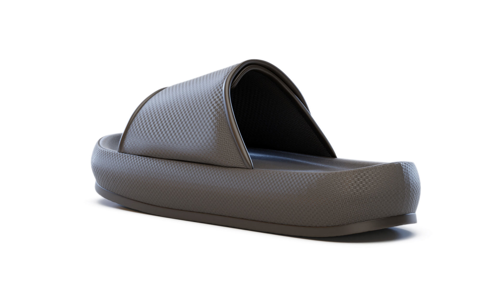 Yeezy Fabric Slippers 3D model_5