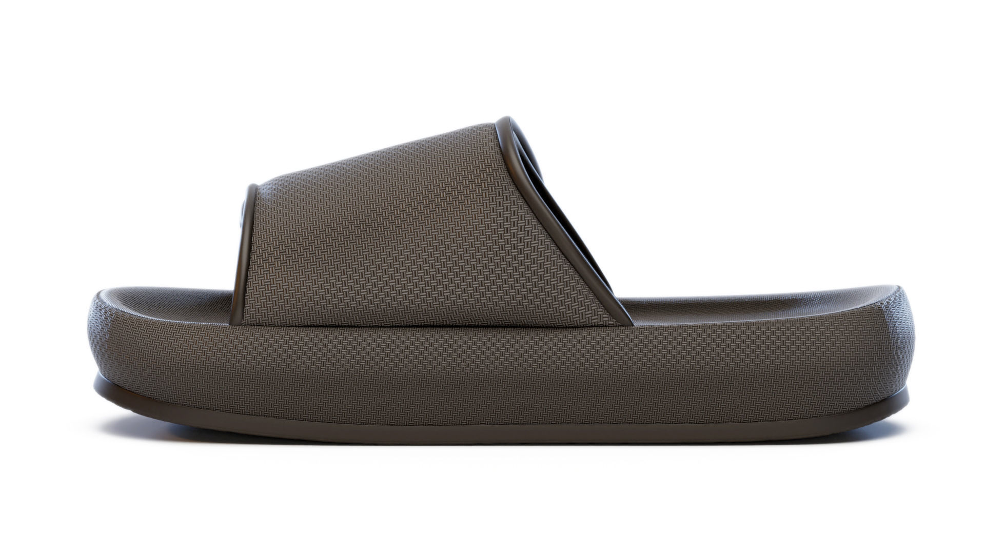 Yeezy Fabric Slippers 3D model_6