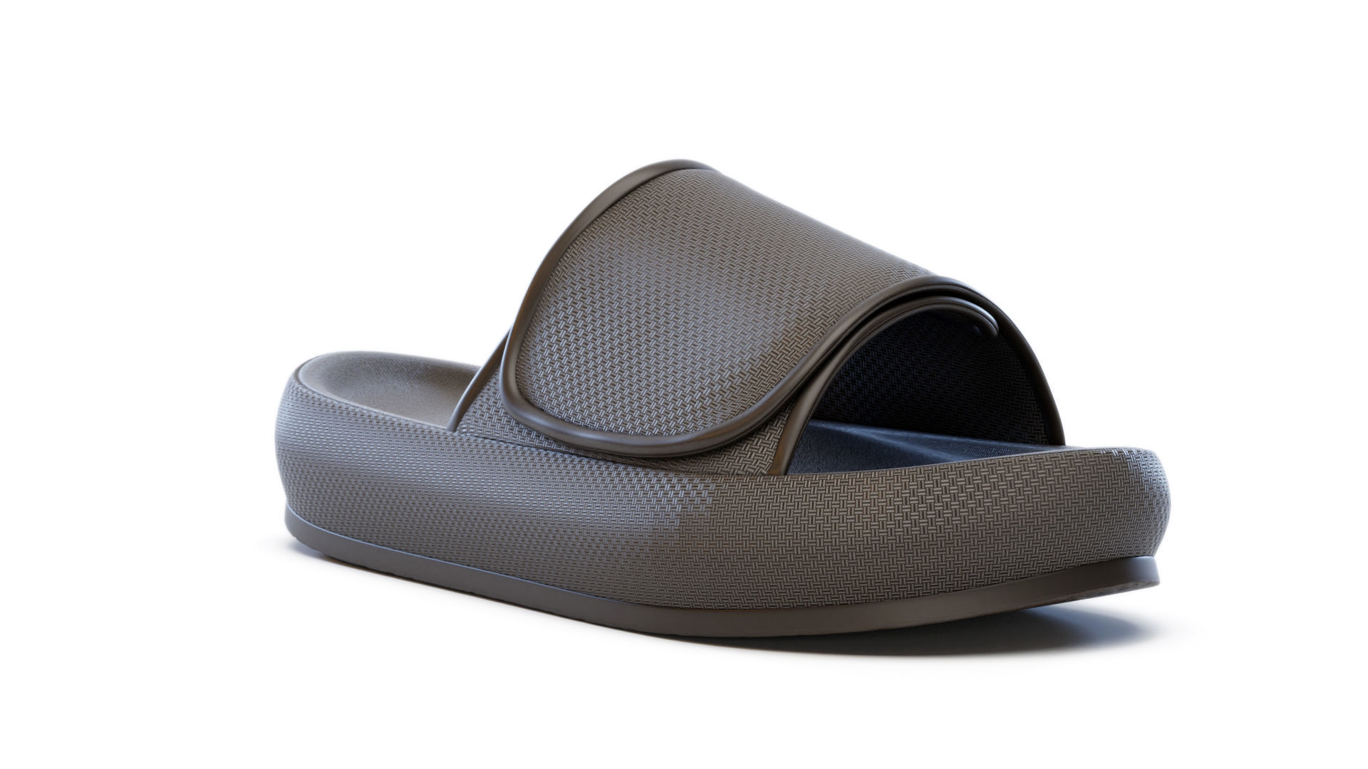 Yeezy Fabric Slippers 3D model_9