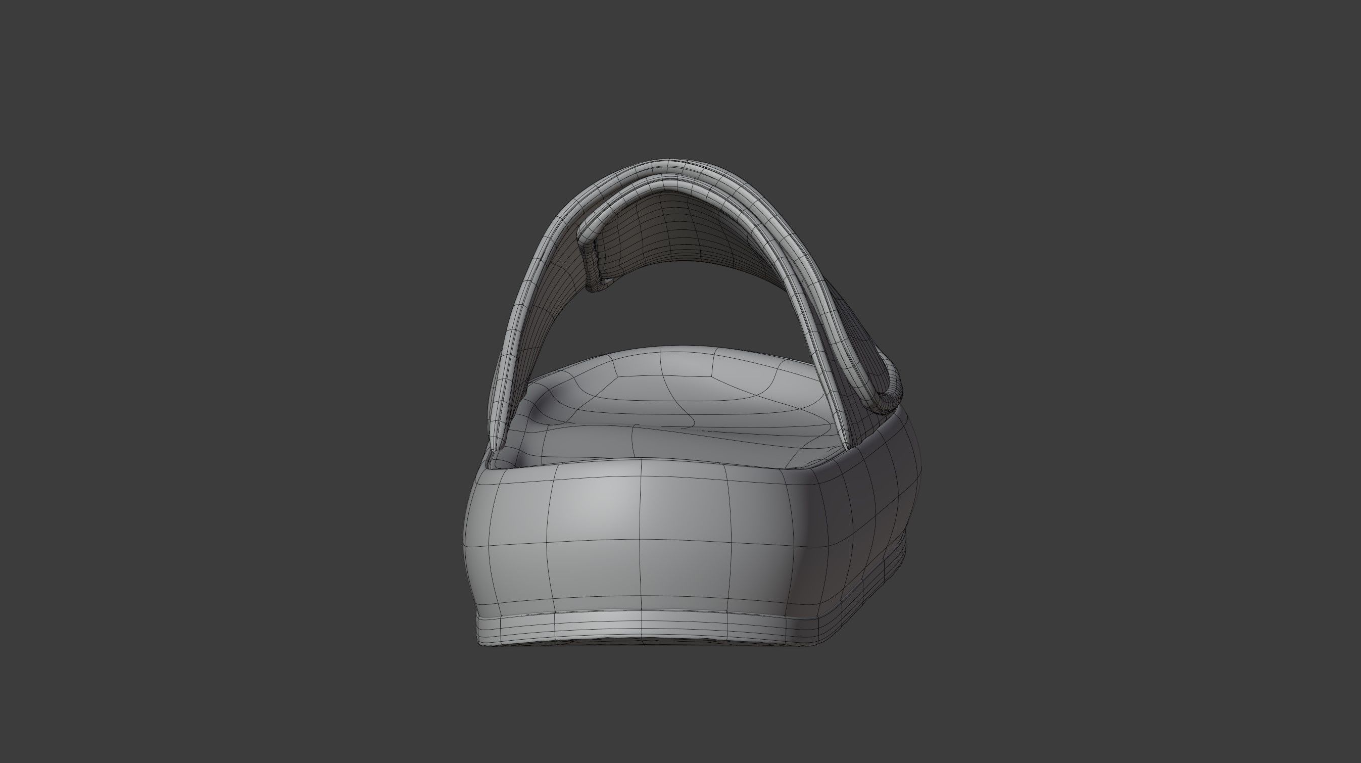 Yeezy Fabric Slippers 3D model_14