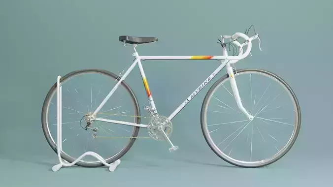 The Race Bicycle 3D model
