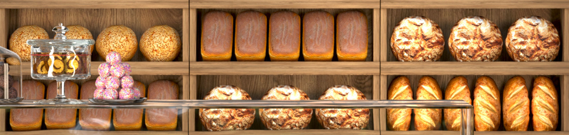 Big bakery 2 3D model_4