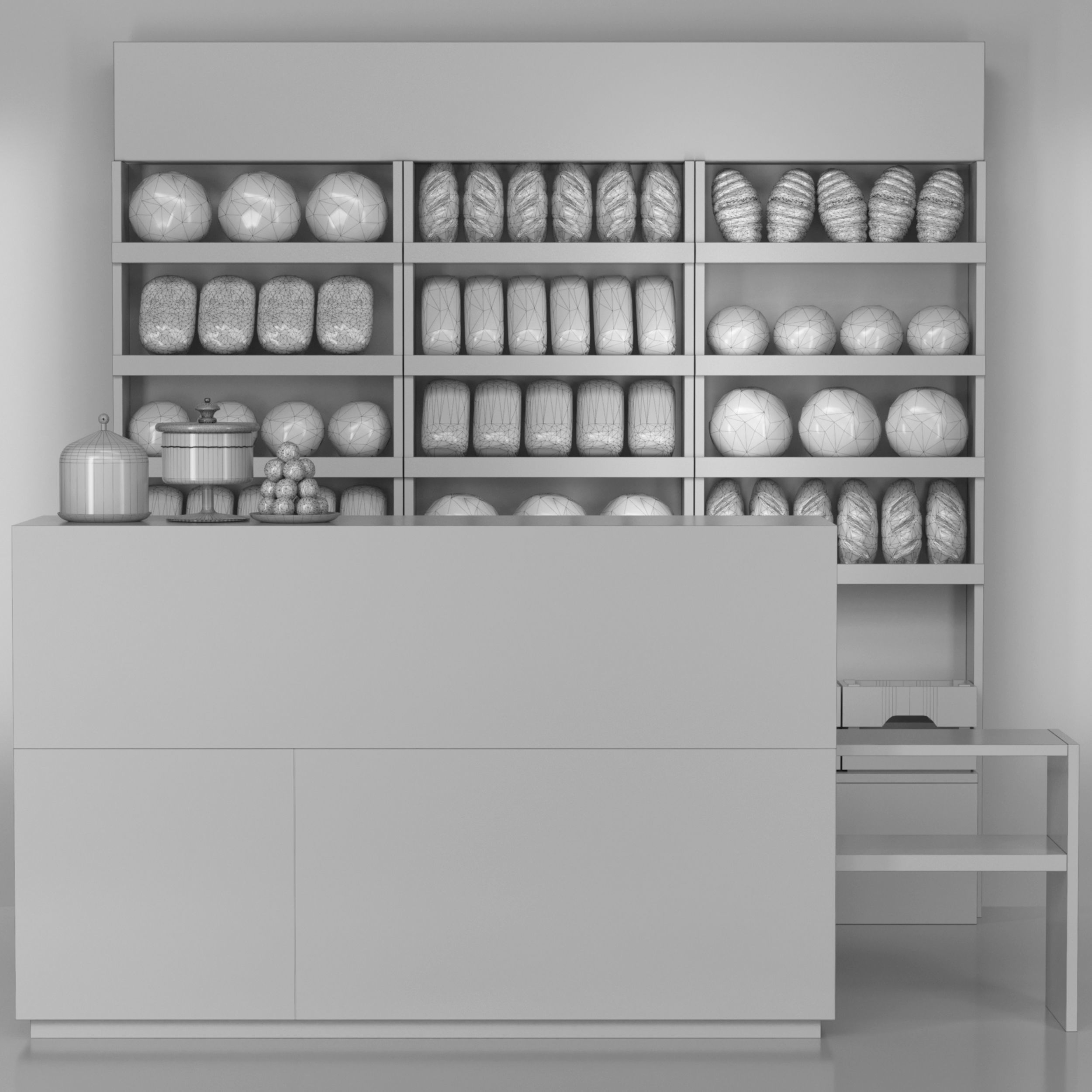 Big bakery 2 3D model_1