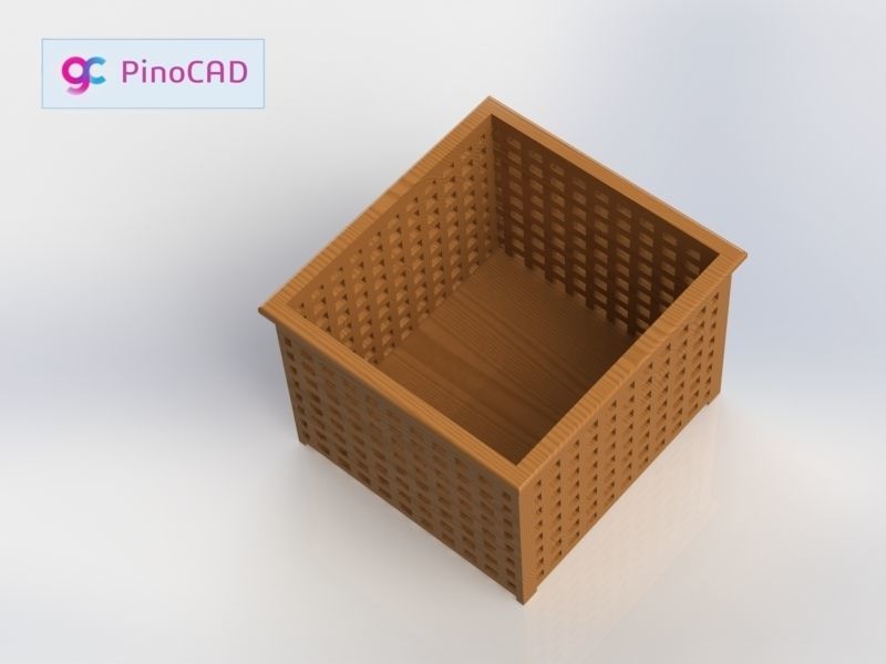 Wooden Household Furniture Set 3D model_6