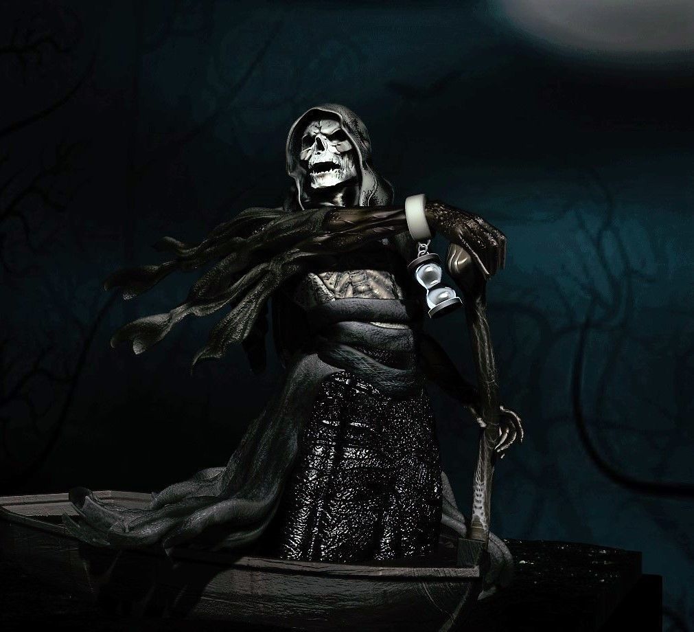 the ferryman of death Charon 3D print model_9