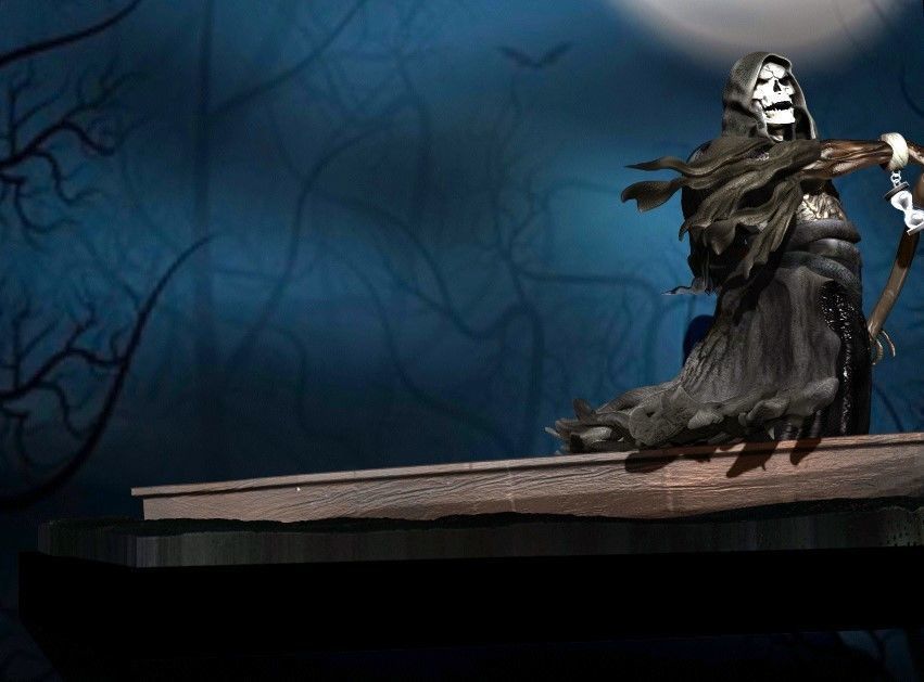 the ferryman of death Charon 3D print model_15