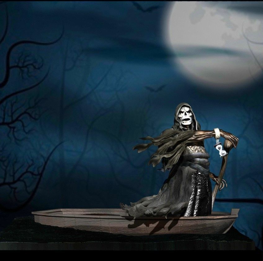 the ferryman of death Charon 3D print model_16