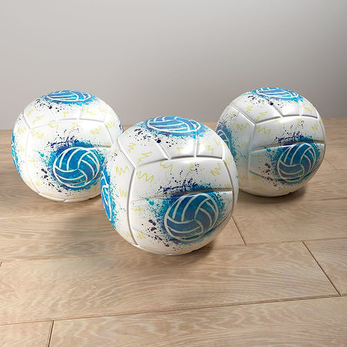 Volleyball ball Free 3D model
