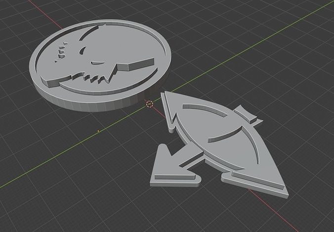 Luna wolves and Sons of Horus 3D print model
