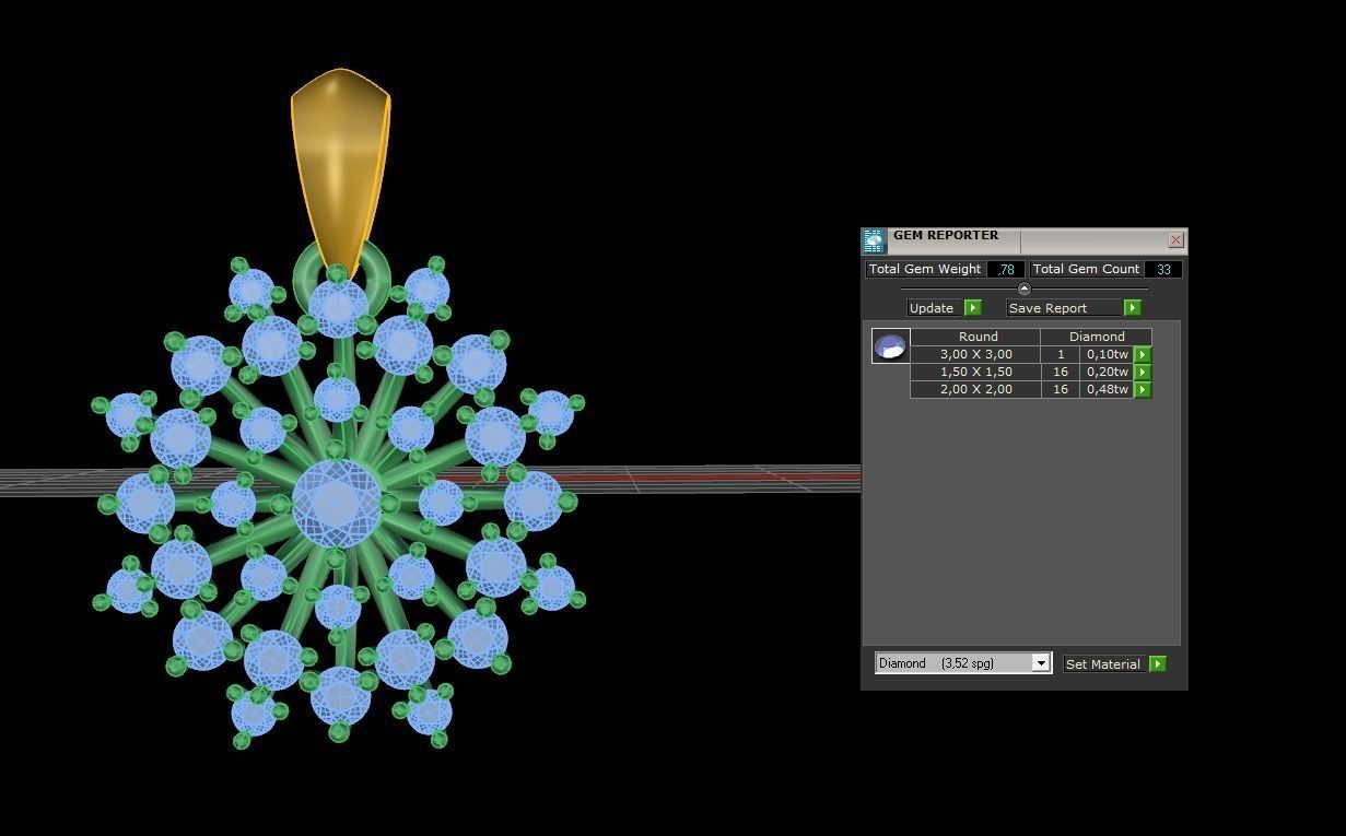 Pendant 03 3D print model_7