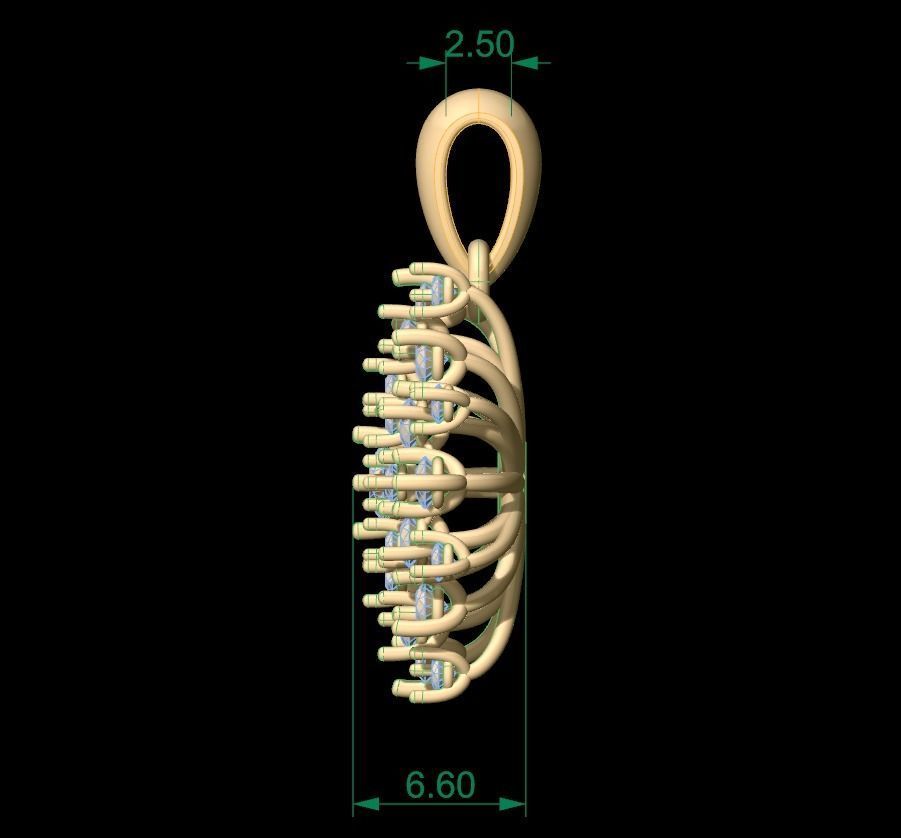Pendant 03 3D print model_9