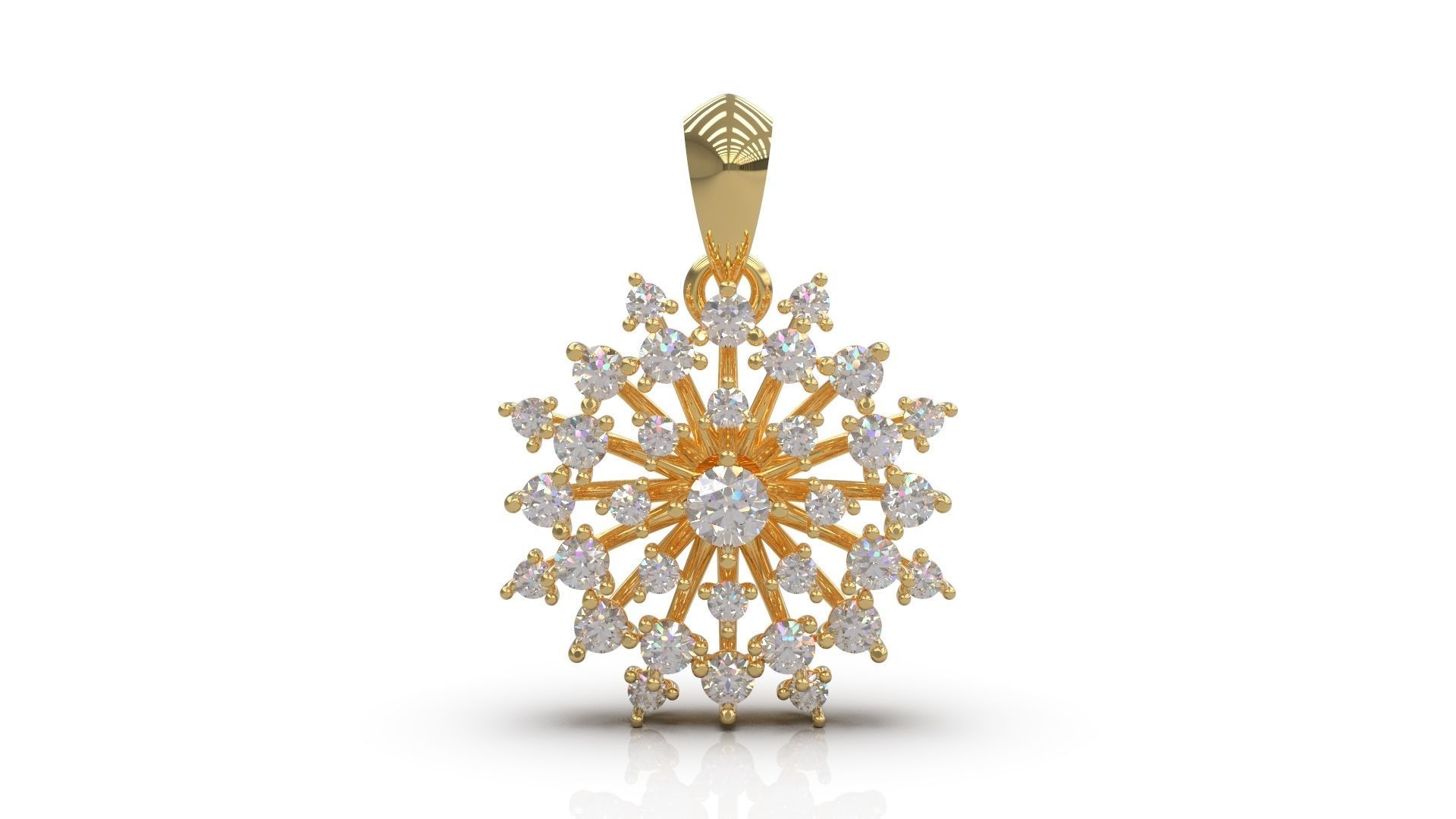 Pendant 03 3D print model_2