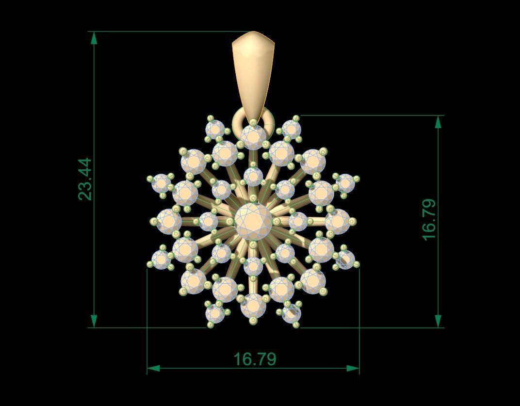 Pendant 03 3D print model_8