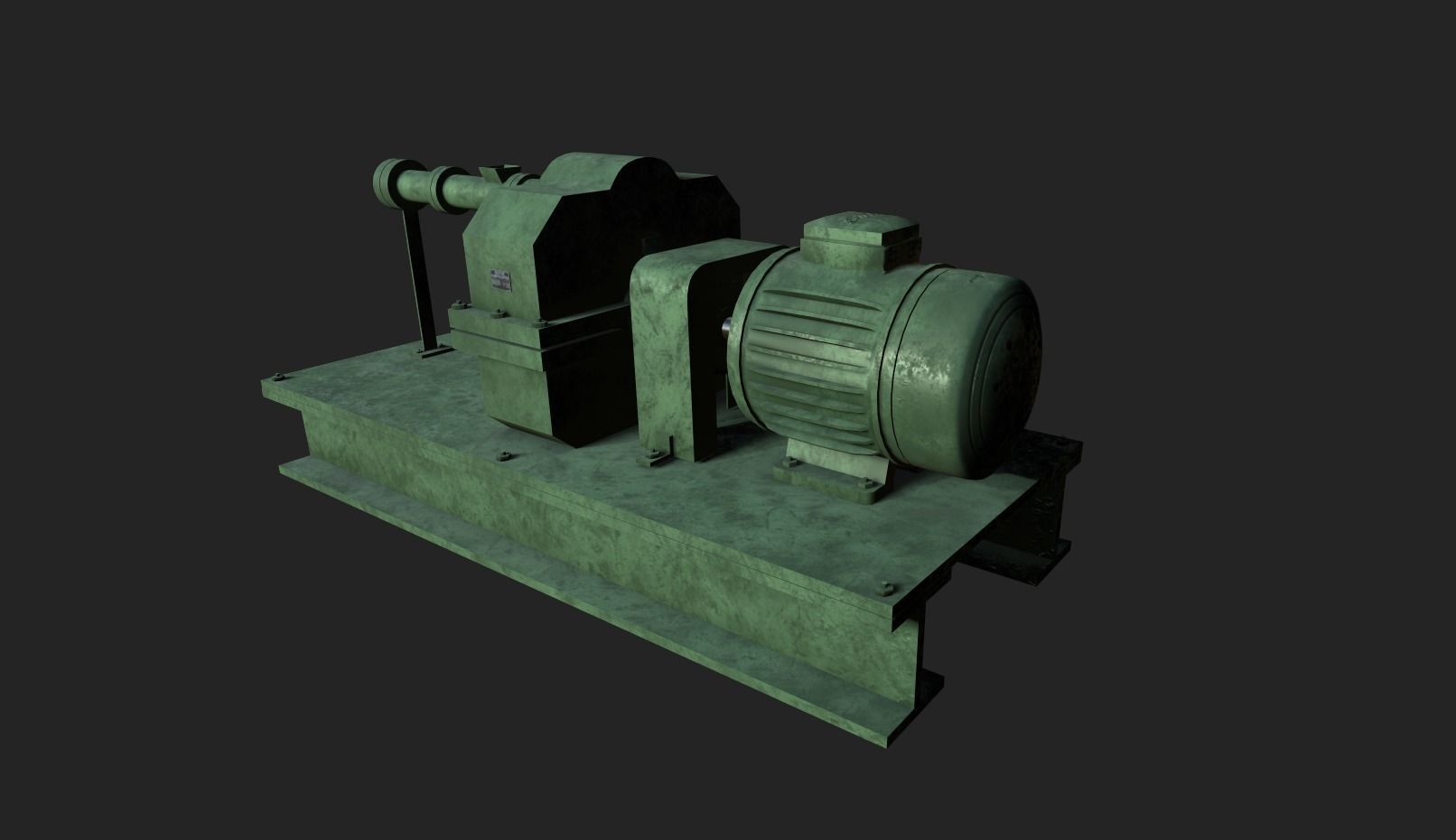 Rubber Extruder Low-poly 3D model_2