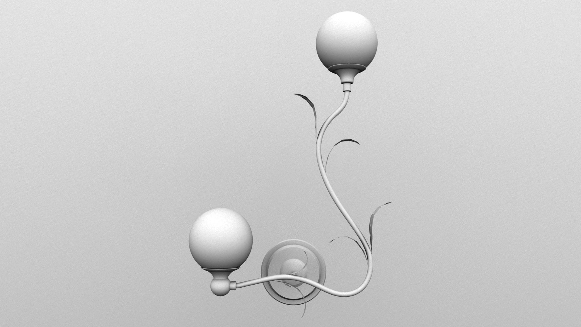 WALL LAMP 3D model_22