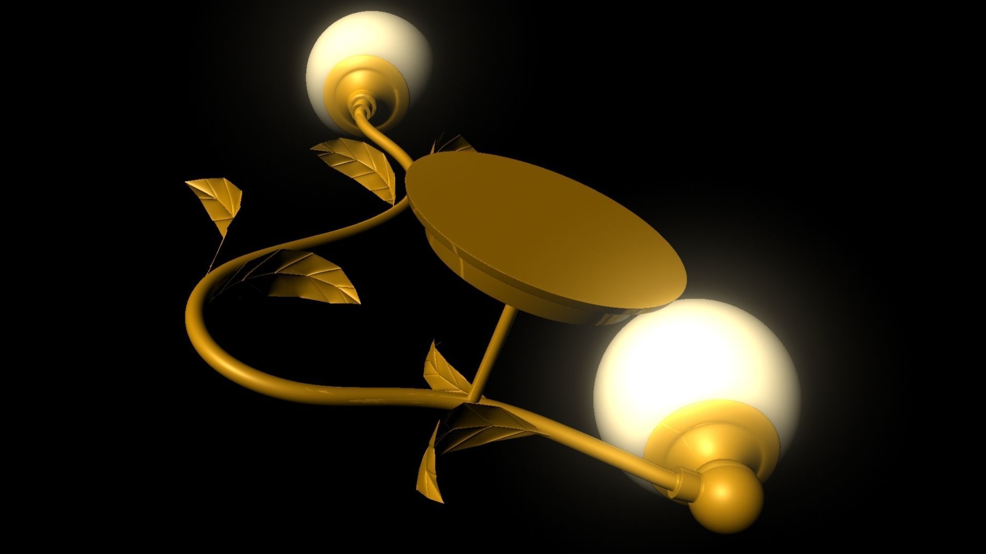 WALL LAMP 3D model_14