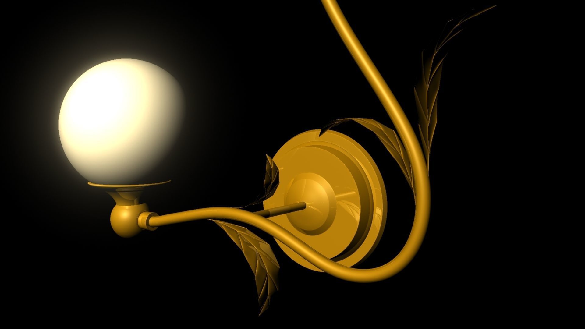 WALL LAMP 3D model_19